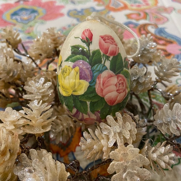 Set 7 Vintage Spring Egg Ornaments - Picture 13 of 14